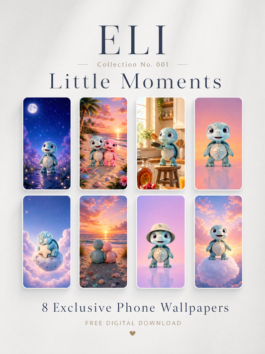 FREE – Eli Collection No. 001  Little Moments (8 Wallpapers)